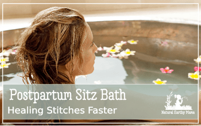 Most first time mothers that have a vaginal delivery will end up with stitches. Everything ends up swollen and sore even with you do not get stitches, but a postnatal sitz bath can help speed up the healing of your nether regions.