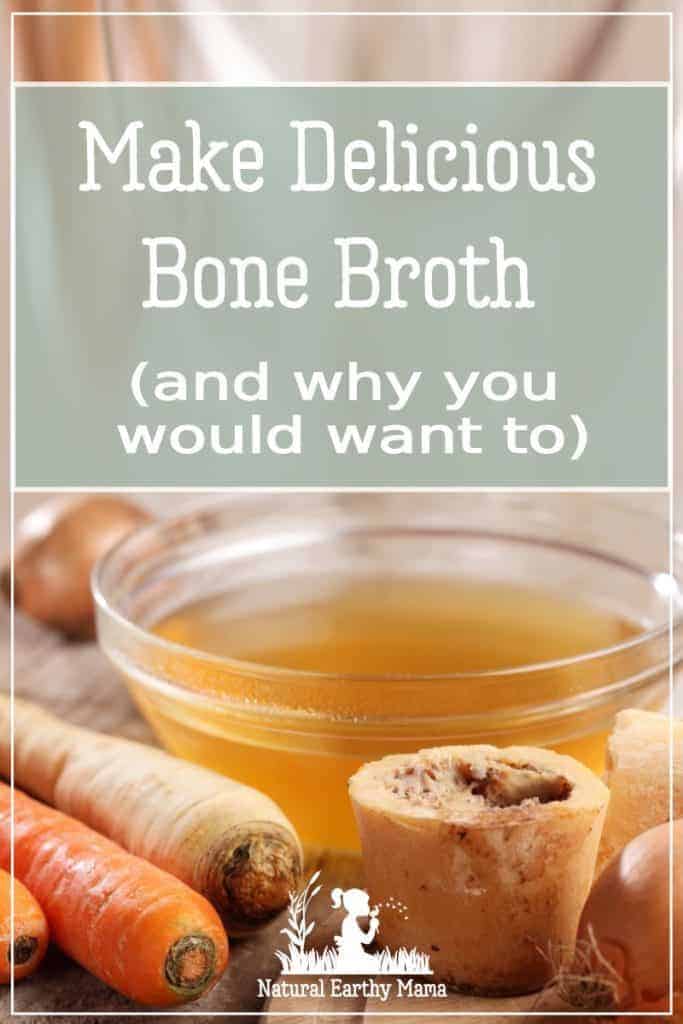 making bone broth at home and why making and drinking your own stock is beneficial for your whole body #naturalhealth #bonebroth #whole30 #keto #naturalearthymama 