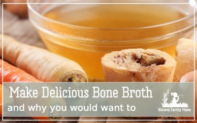 making bone broth at home and why making and drinking your own stock is beneficial for your whole body #naturalhealth #bonebroth #whole30 #keto #naturalearthymama
