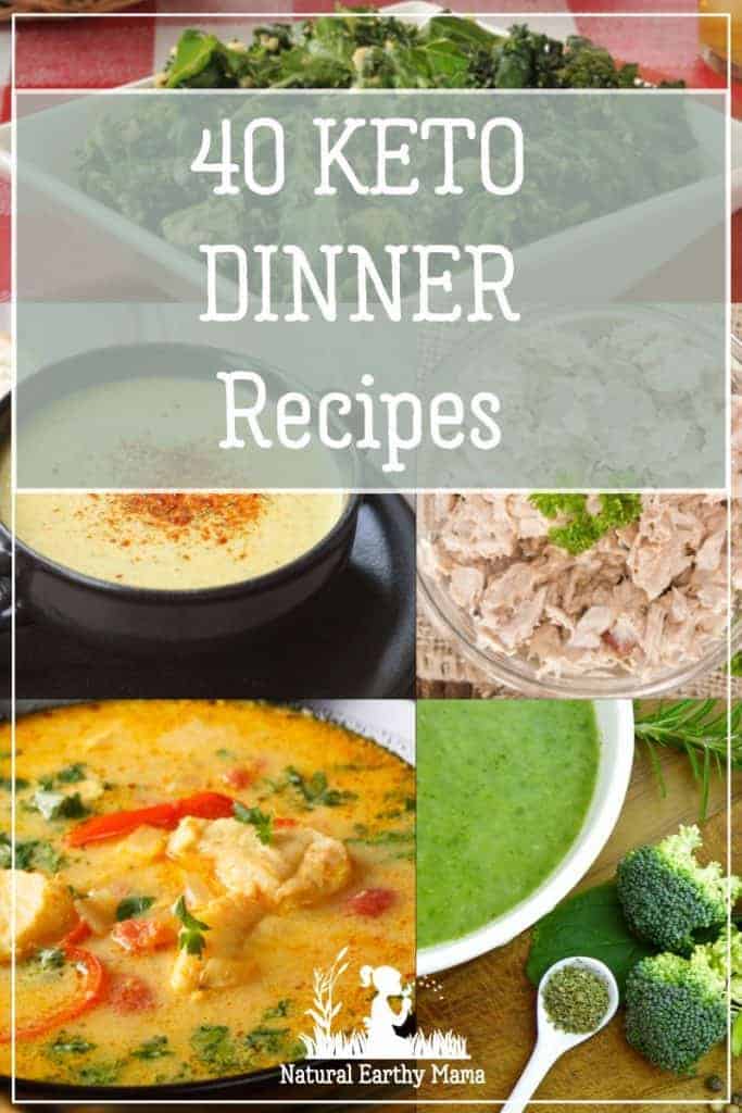 Are you on the ketogenic diet? Here are 40 delicious and easy keto diet recipes for you. #naturalearthymama #keto #ketogenic #ketorecipes #ketodiet