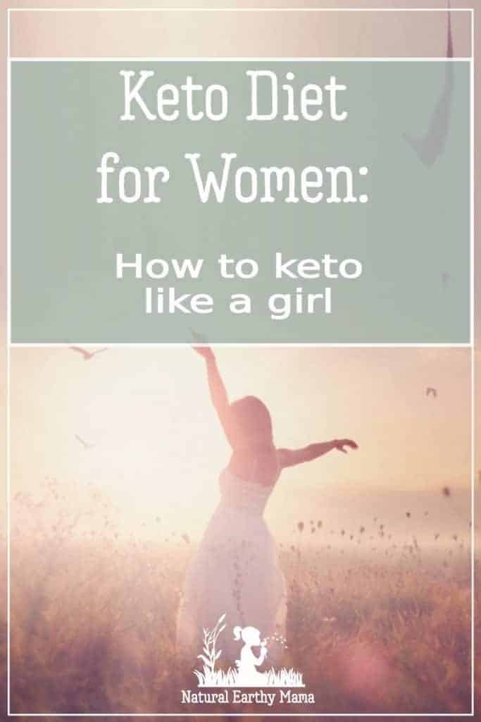 Are you a women doing the keto diet? There are a lot of common questions that women on the keto diet have, here are some answers for you. #ketodiet #weightloss #keto #naturalearthymama