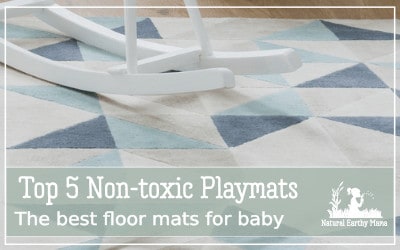 Here are the top 5 non toxic play mats for your baby in 2018. I have saved you days of research and found the best baby floor mats that you can buy. #pregnancy #newborn #babyproducts #naturalearthymama