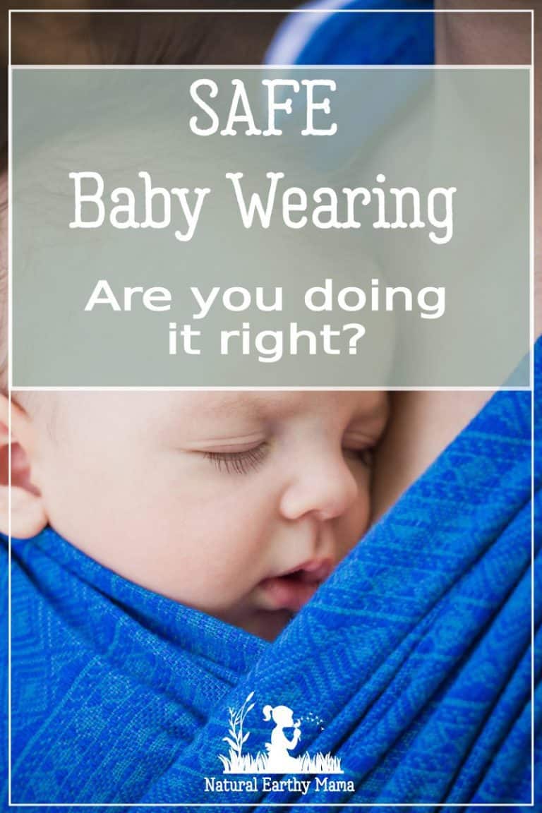 Are you baby wearing safely? How to wear your baby the right way
