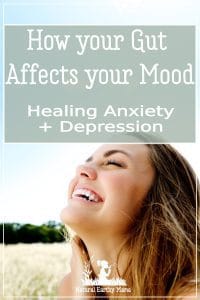 Did you know that your gut health can have substantial impact on your mood and mental health. Sudies show that up to half of anxiety and depression is caused by gut issues. #naturalearthymama #depression #anxiety #naturalcure #guthealth