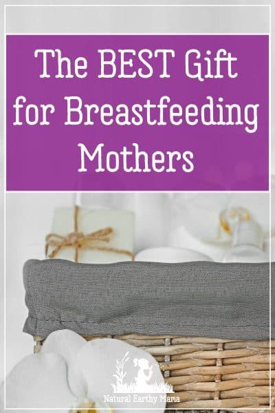 This is the perfect new mom gift for a baby shower or once baby is born! How to put together a breastfeeding basket #breastfeeding #breastfeedingtips #babyshower #newborn #giftideas
