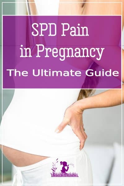 SPD is a painful pelvic pain condition that affects pregnant women. It is a common pregnancy complication, find out how to help stop the pain from SPD here #pregnancy #naturallabor #naturalearthymama
