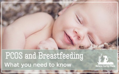 Pcos can affect your milk supply when you are breastfeeding. Find out how #breastfeeding #pcos #naturalearthymama