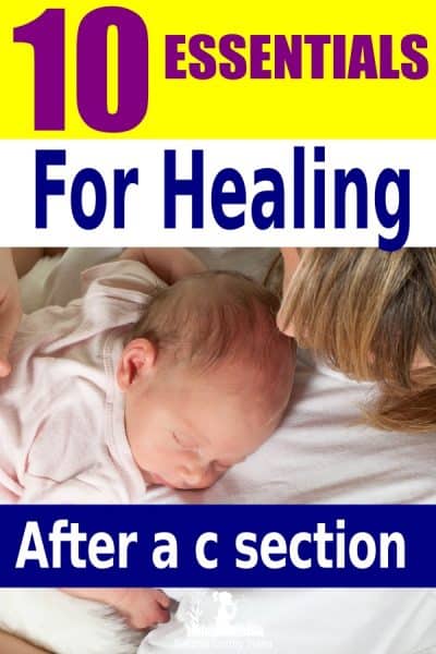 Have you got a planned csection? Healing from a c section is not always easy! Check out these 10 tips to make your recovery faster and less painful #csection #labor #pregnancy #nanturalearthymam
