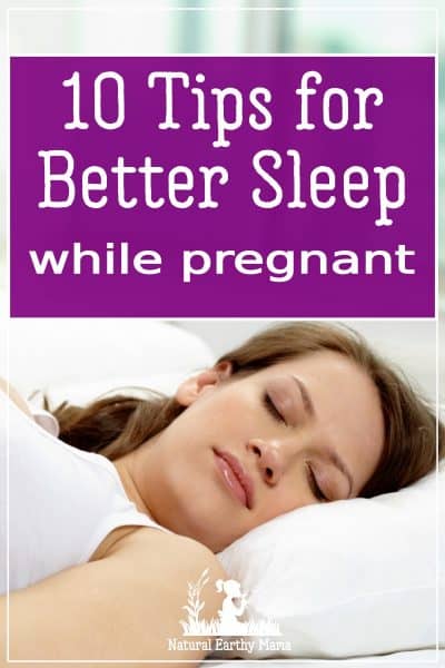Check out these effective sleep tips and tricks. Sleep during pregnancy is super difficult. Here are some proven ways to help improve your sleep during your pregnancy #sleep #pregnancy #naturalearthymama