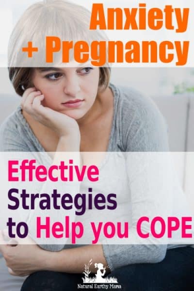 Looking for solutions to managing anxiety? Pregnancy and anxiety can occur together. Sometimes you are anxious already, sometimes the hormones and stress of pregnancy can trigger antenatal anxiety. Whatever the cause, here are some effective strategies to help you cope #anxiety #naturalearthymama