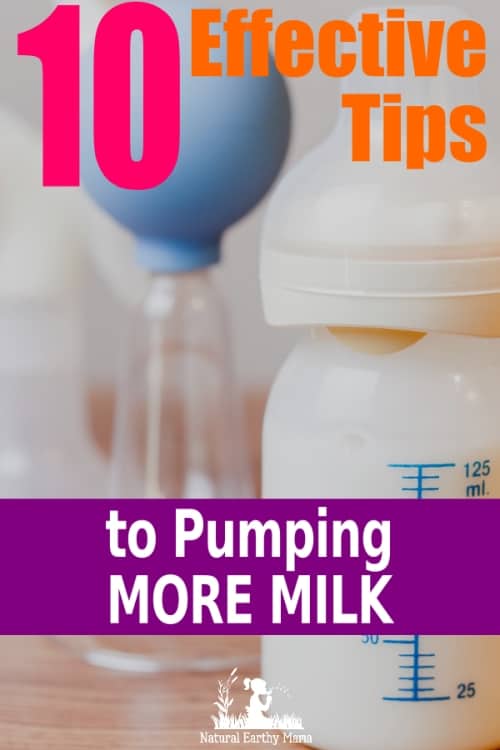 5 Effective Tips to Increase the Amount Of Milk You Express when Pumping