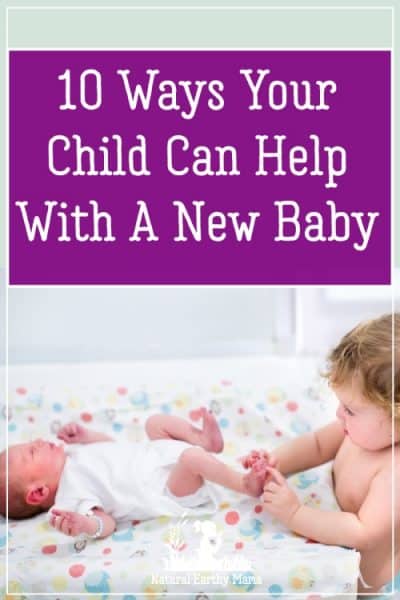 10 Ways Your Children Can Help With A New Baby