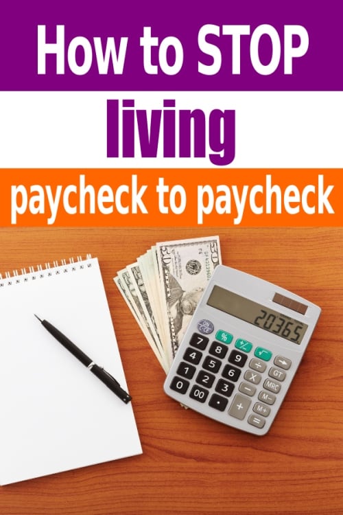 5 Tips to Stop Living Paycheck to Paycheck: Starting a family budget