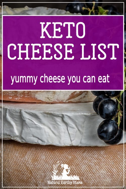 Keto Diet Cheese List - a comprehensive guide- Natural Earthy Mama