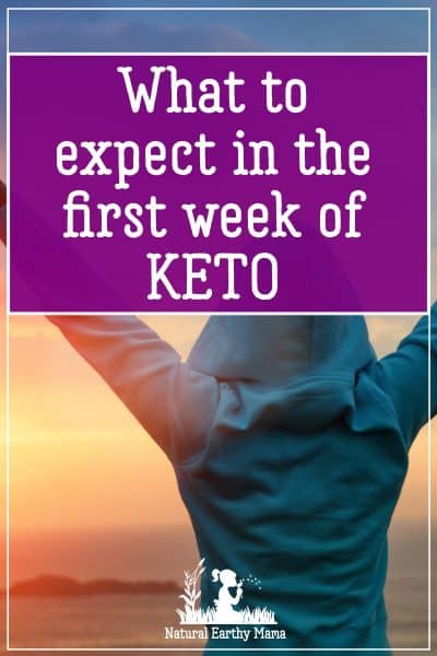 Starting the keto diet can be both exciting and nerve-racking at the same time. I know I was nervous as I wasn't sure how my body would react. I had read about the keto flu, and I was super nervous that this would happen to me. This may differ from your own experience and the experiences of others. This is what to expect on keto in week one, based on my own experience. #keto #naturalearthymama